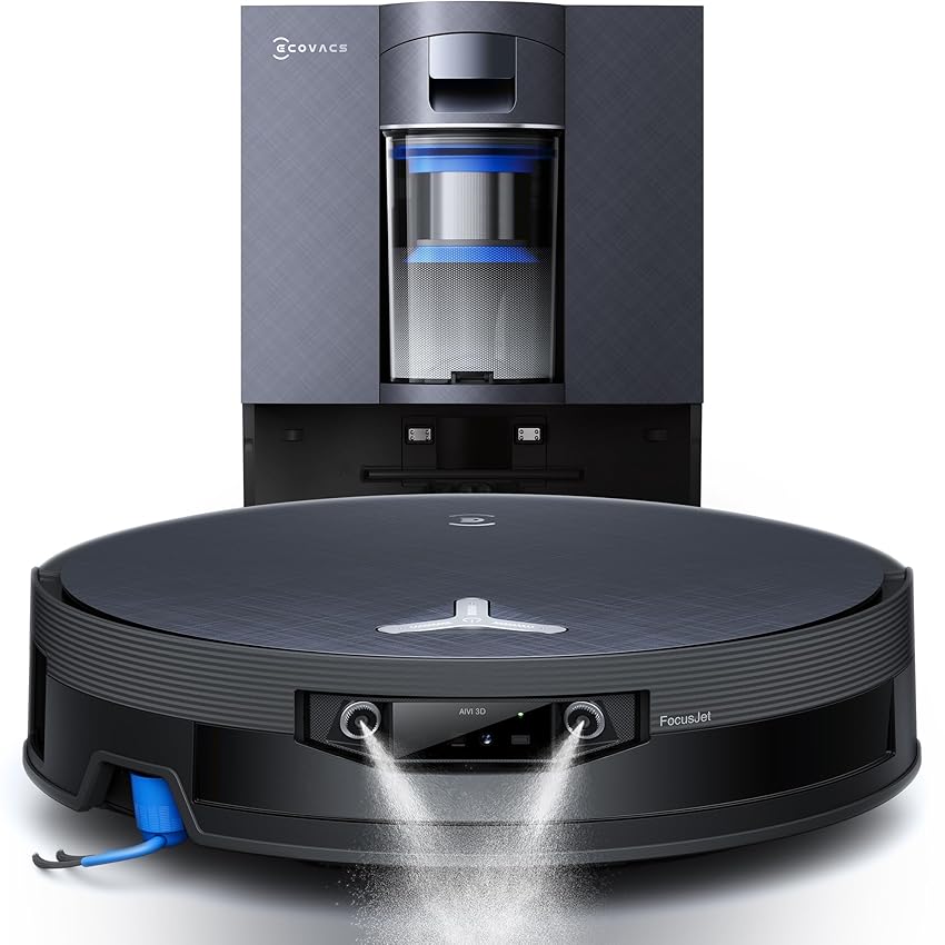 ECOVACS X12 OMNICYCLONE Robot Aspirapolvere Lavapavimenti