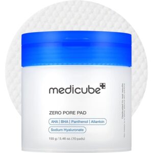 medicube Zero Pore Pads 2.0 Tamponi Tonici Per Il Viso A Doppia Texture Per L'Esfoliazione