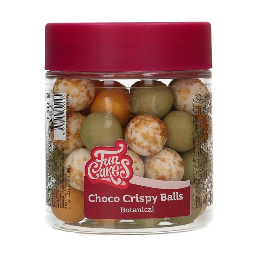 FunCakes Choco Crispy Balls Botanical - Perles di Cioccolato