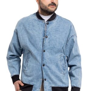 Giubbotto Uomo Made In Italy Giacca Leggera Giubbino College Giacca Bomber VEQUE