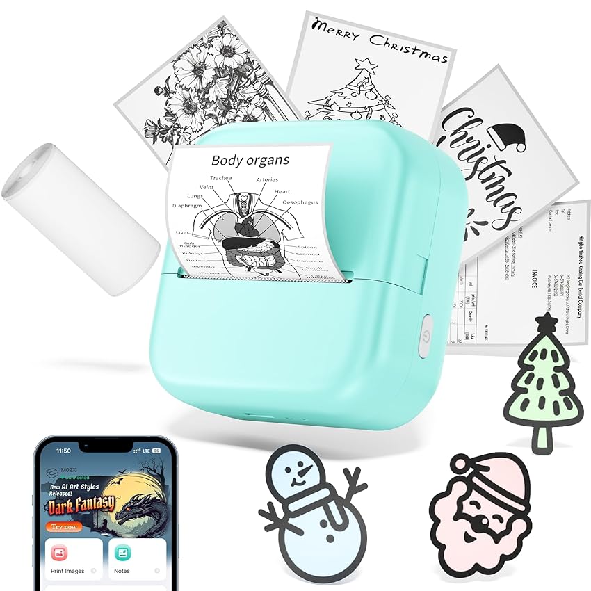 Phomemo Mini stampante Stampante Fotografica Portatile M02X