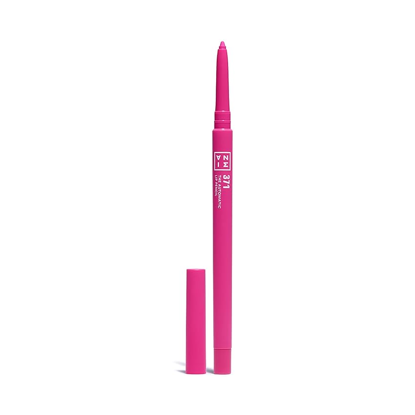 3INA MAKEUP - The Automatic Lip Pencil 371 - Rosa vivo - Matita Labbra Rosa vivo Lunga Durata Retrattile