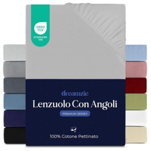 Dreamzie Lenzuola Matrimoniali Cotone 120x200 cm