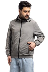 Giubbotto Uomo Primaverile Giubbotto Estivo Giacca Cappuccio Anivento VEQUE