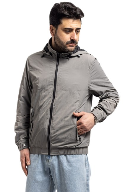 Giubbotto Uomo Primaverile Giubbotto Estivo Giacca Cappuccio Anivento VEQUE