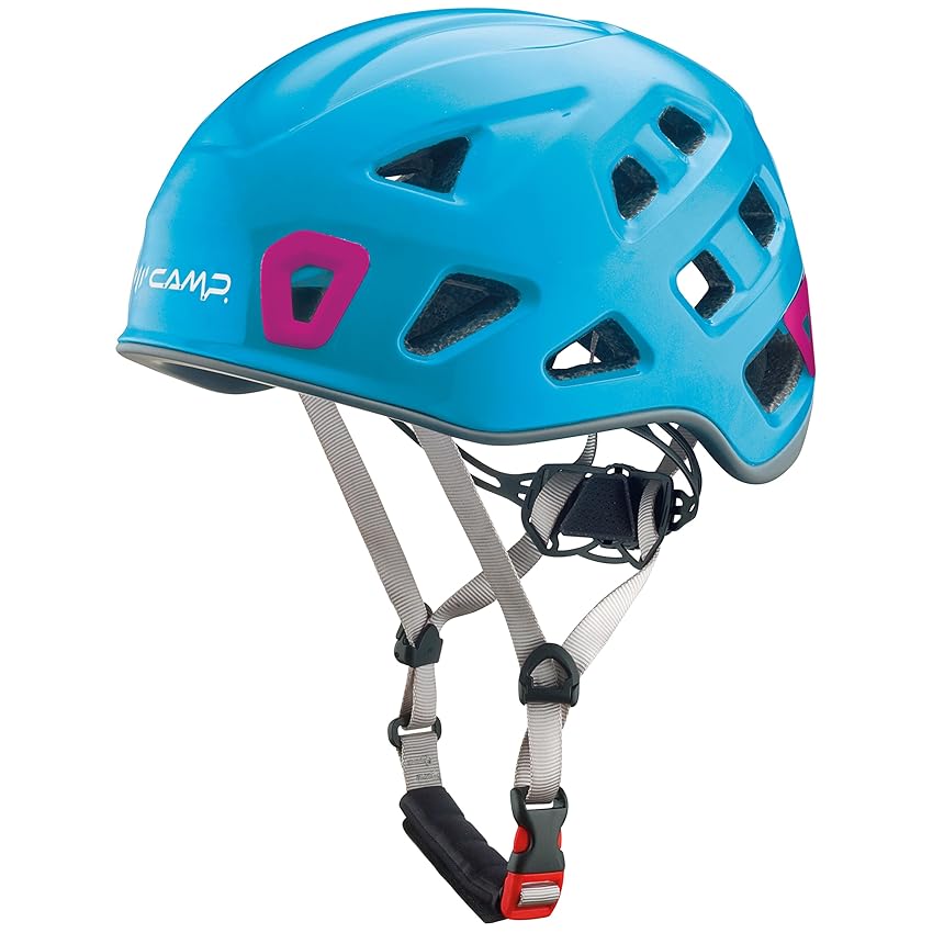 C.A.M.P. - Casco - STORM - 54-62 cm - Azzurro/Fucsia