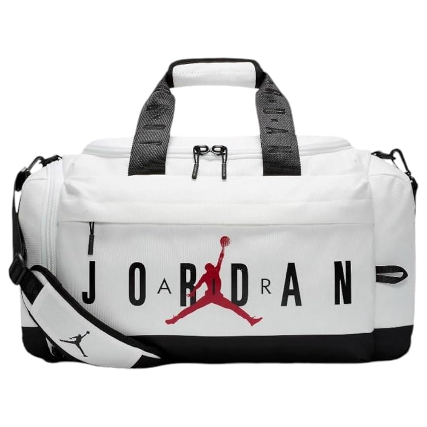 Jordan Jam Velocity 46L Duffel da Uomo White