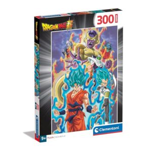 Clementoni- Dragonball Supercolor Puzzle-Dragonball-300 Pezzi Bambini 9 Anni