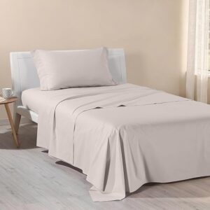 Caleffi - Set Lenzuola Piazza Mezza Cotone 130x200x28 - Completo Lenzuola Angoli Una Piazza Mezza