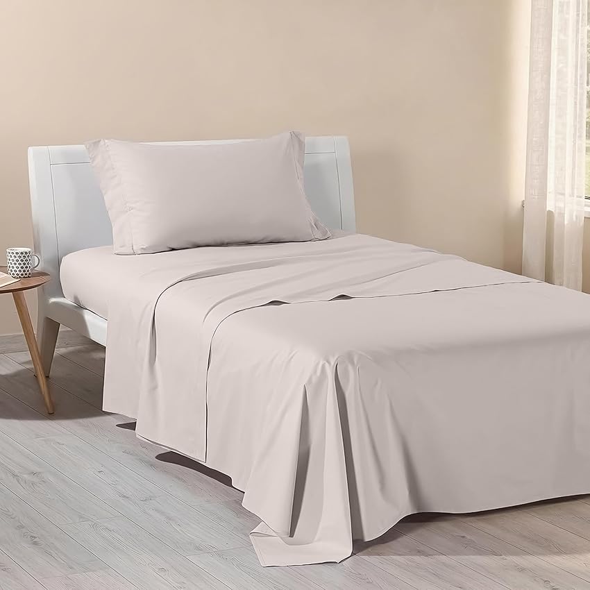 Caleffi - Set Lenzuola Piazza Mezza Cotone 130x200x28 - Completo Lenzuola Angoli Una Piazza Mezza