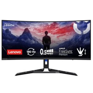 Lenovo Legion R34w-30 - Display da gaming curvo da 34" con Eyesafe (WQHD)