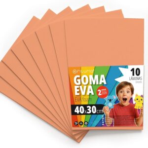 OFITURIA Fogli di Gomma Eva Colorata per Lavoretti Creativi