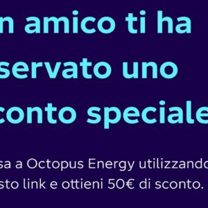 passa all’energia giusta e ricevi anche 50€ di bonus