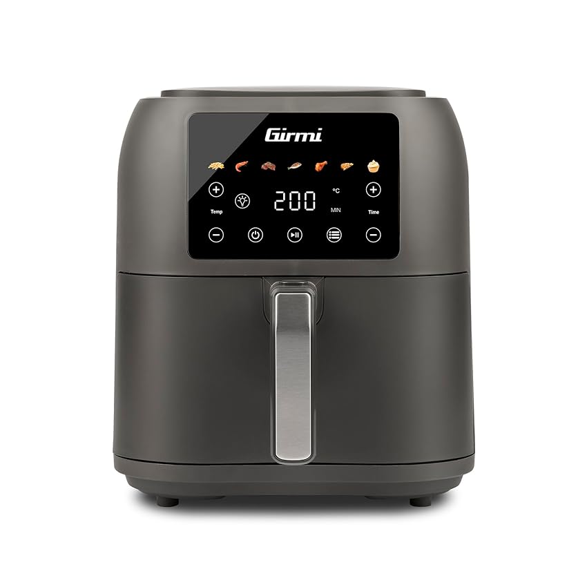 Girmi FG92 Friggitrice ad Aria Ecofrit Deep Capacità XXL 8 Litri