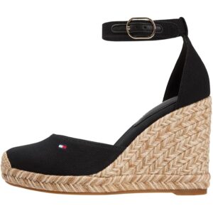 Tommy Hilfiger Flag High Wedge Espad Closed Toe Fw0fw09225