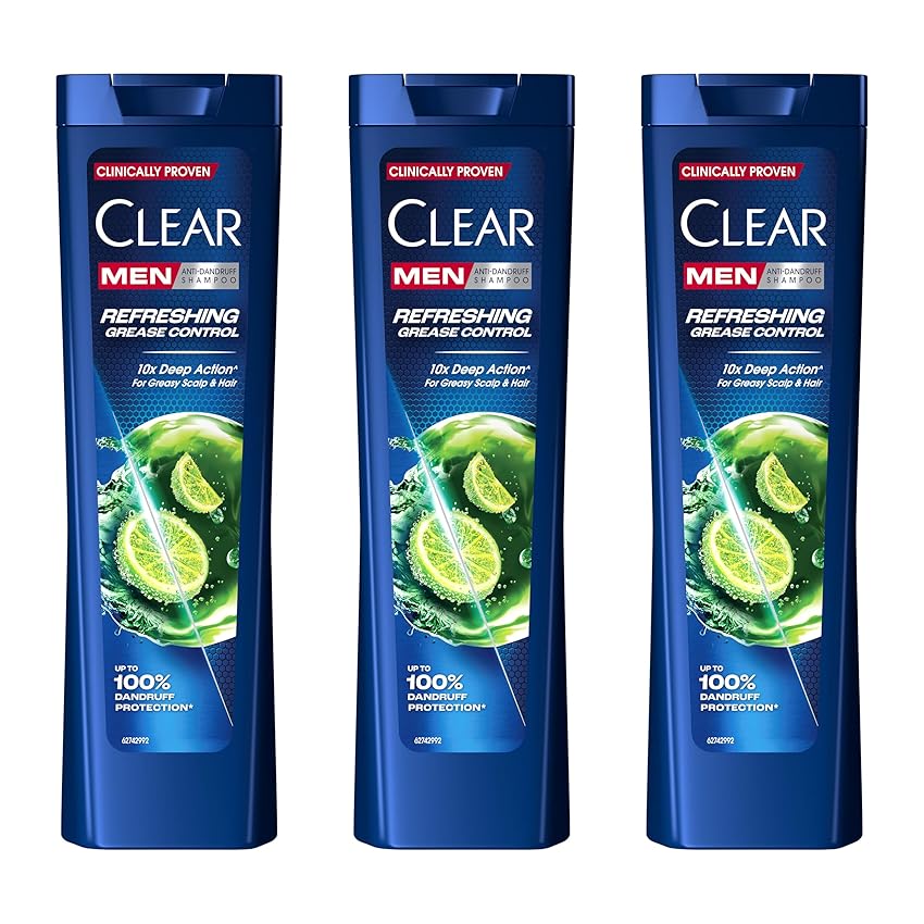Clear Men Shampoo Uomo Refreshing Grease Control Clear Men Shampoo Uomo Refreshing Grease Control