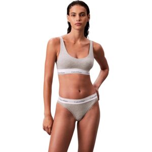Calvin Klein Donna Bralette Lightly Lined con Fascia con Logo