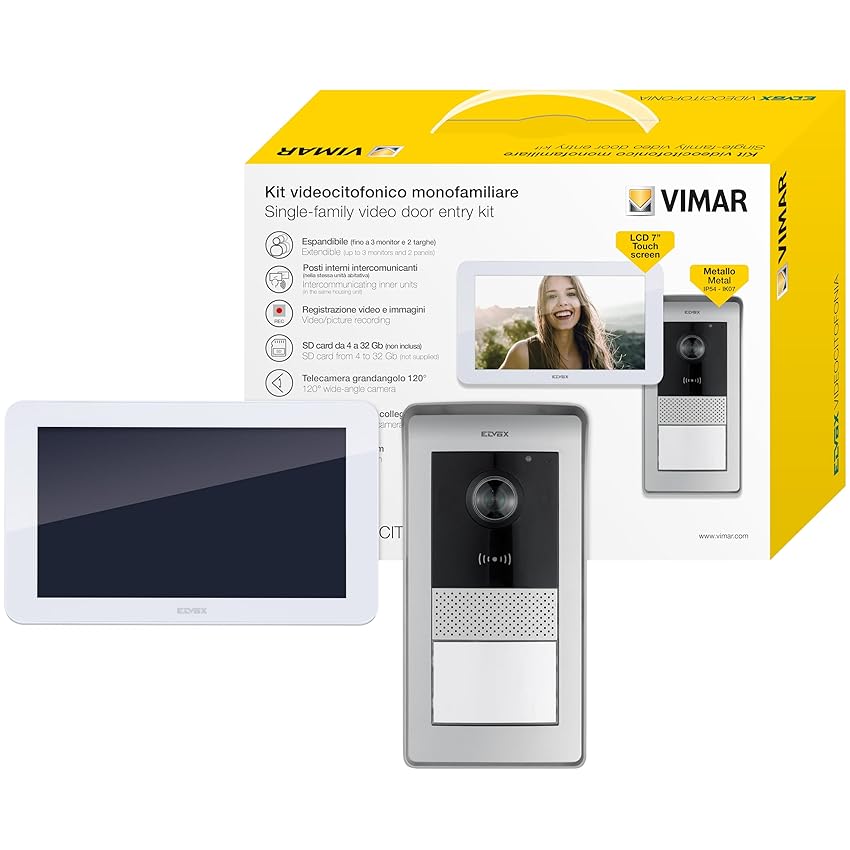 VIMAR K42915 Kit videocitofono monofamiliare VIMAR K42915 Kit videocitofono monofamiliare
