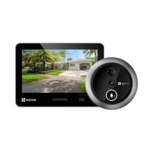 EZVIZ EP4 Spioncino Digitale WiFi 4K con Schermo Touch da 5