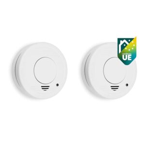 Smartwares Set di 2 rivelatori di fumo
