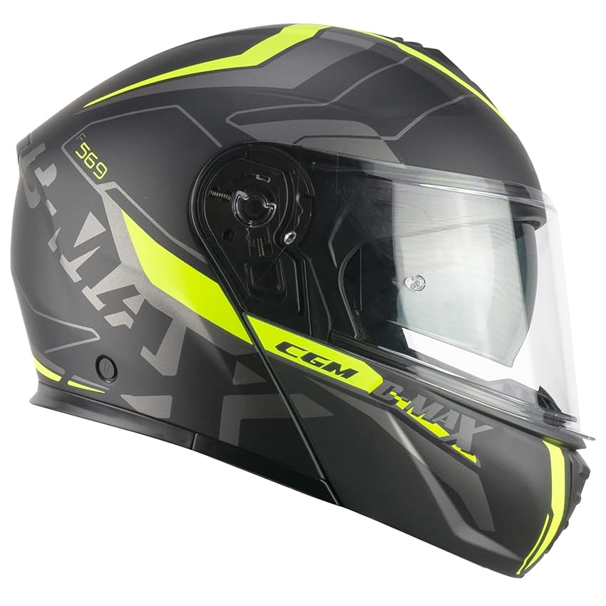 CGM 569G C-MAX CITY Nero Giallo fluo opaco L