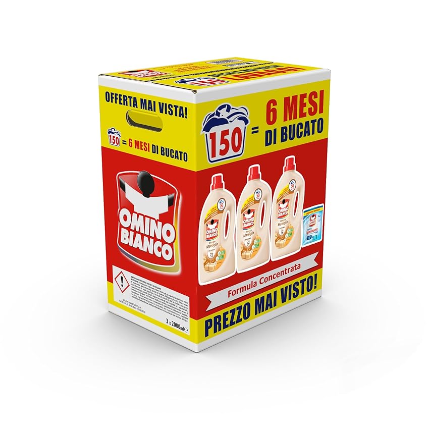Omino Bianco - Detersivo Lavatrice Liquido