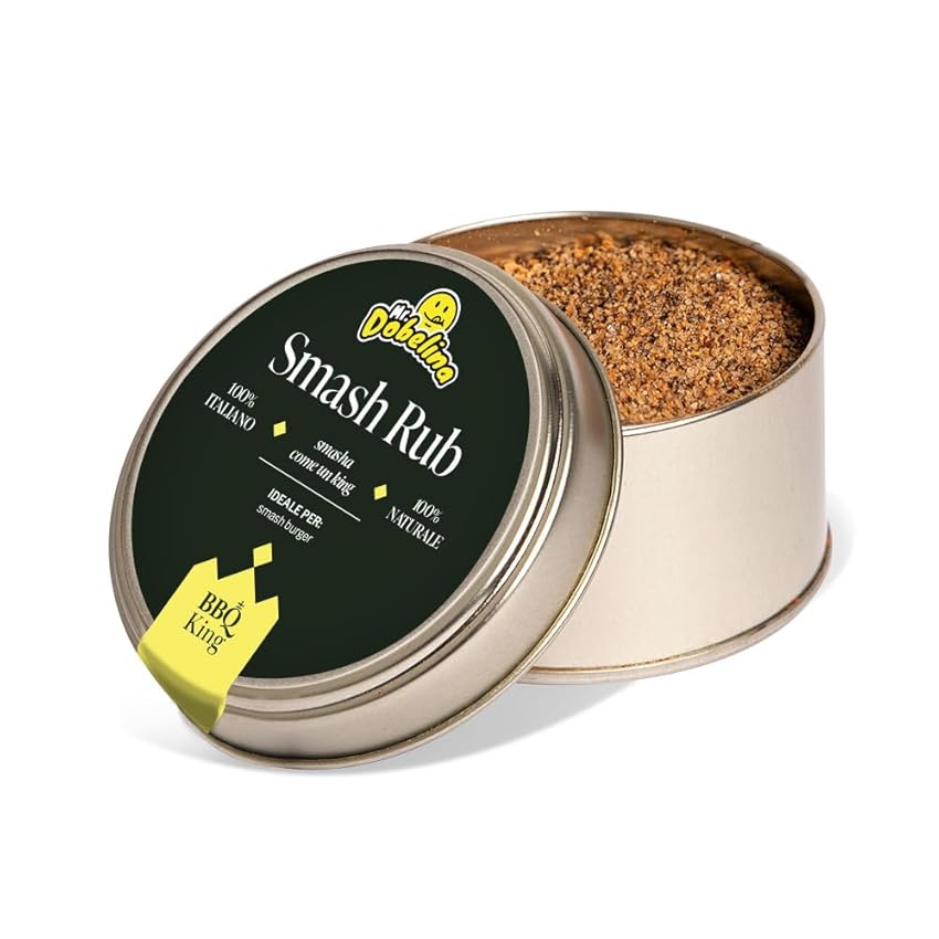 BBQ KING - Smash Rub Confezione da 70 g BBQ KING - Smash Rub Confezione da 70 g