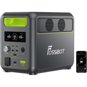 FOSSiBOT F1200 Centrale Elettrica Portatile e Generatore Solare