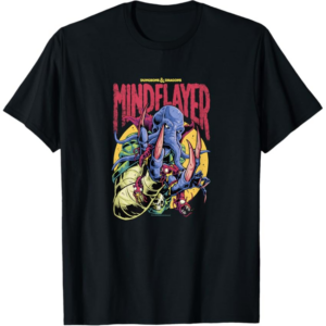 Dungeons & Dragons Mindflayer Monster Claws out Maglietta