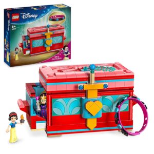 LEGO ǀ Disney Portagioie di Biancaneve - Giocattolo da Principesse con Coperchio