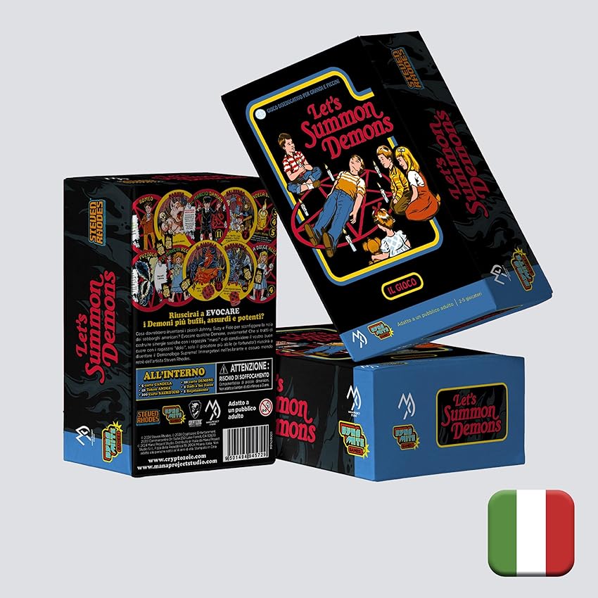 Let’s Summon Demons – Gioco da Tavolo Diseducativo per Grandi e Piccini Let’s Summon Demons – Gioco da Tavolo Diseducativo per Grandi e Piccini