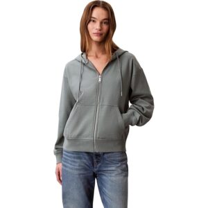 Calvin Klein Felpe da Donna Archive Logo French Terry FZ Hoo LV047B237G