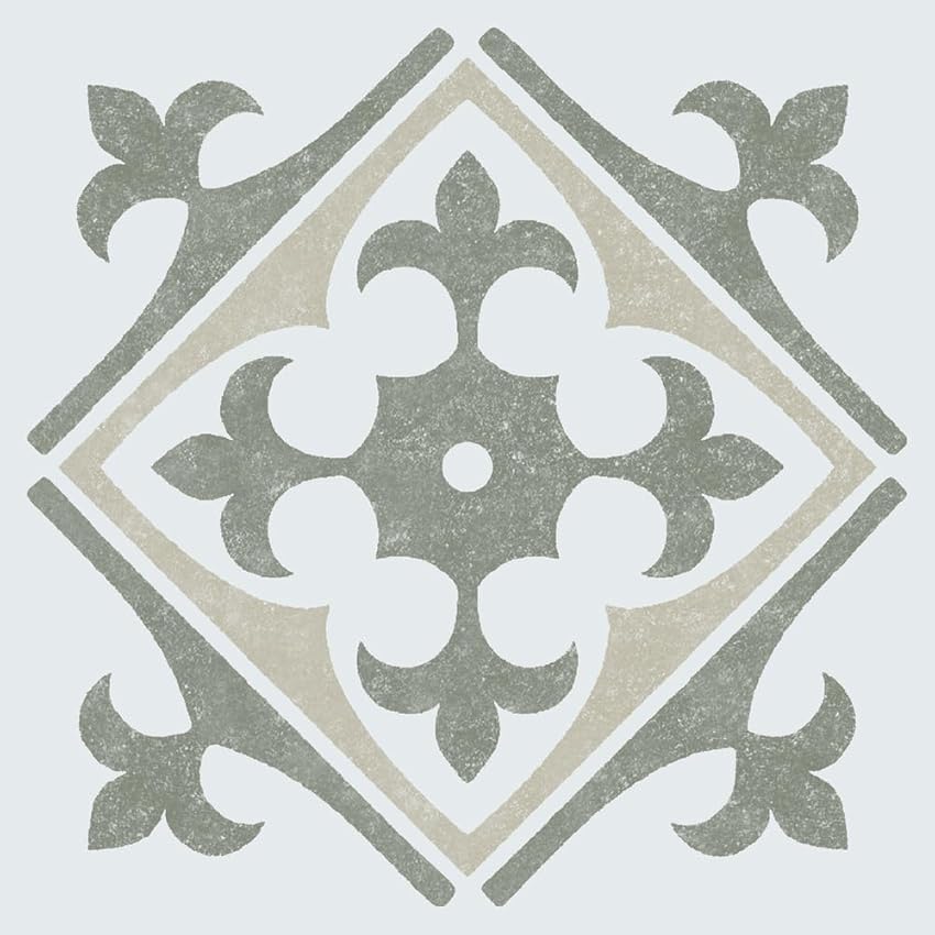 d-c-fix adesivi per piastrelle da parete – set da 6 Nadia olive (15 cm x 15 cm)