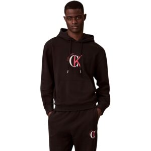 Calvin Klein Felpa con Cappuccio da Uomo LS EU 350TERRY Grafica LV04RE255G