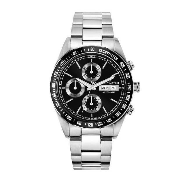 Philip Watch Caribe Uomo Automatico Cronografo Nero (R8243607004)