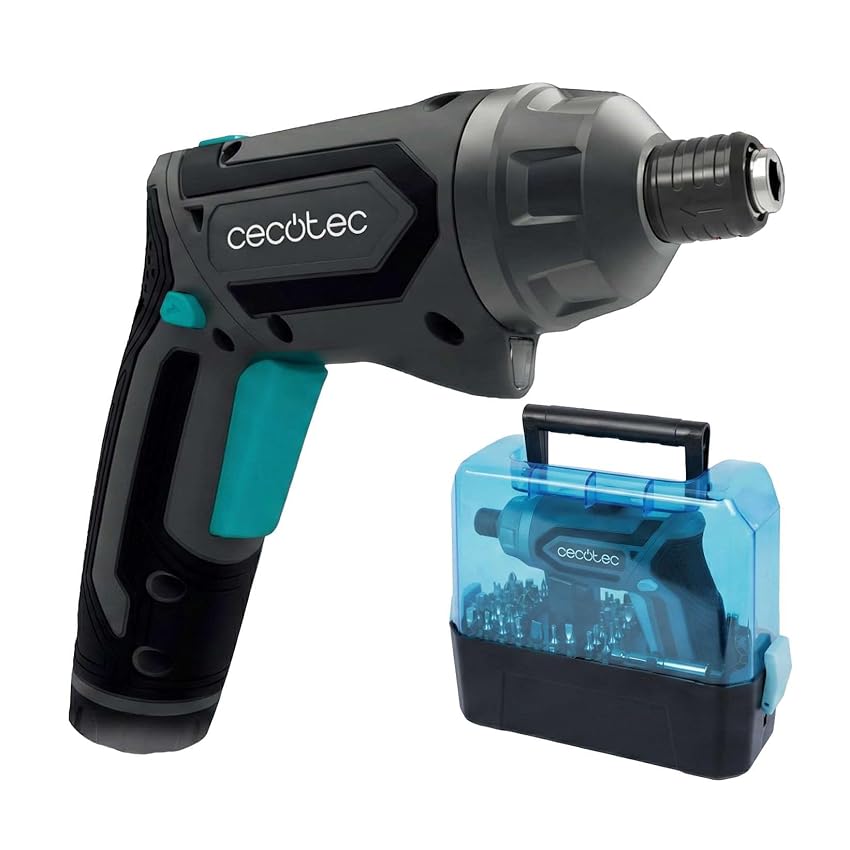 Cecotec Avvitatore a Batteria PowerGyro 4000 Clear. 49 Punte