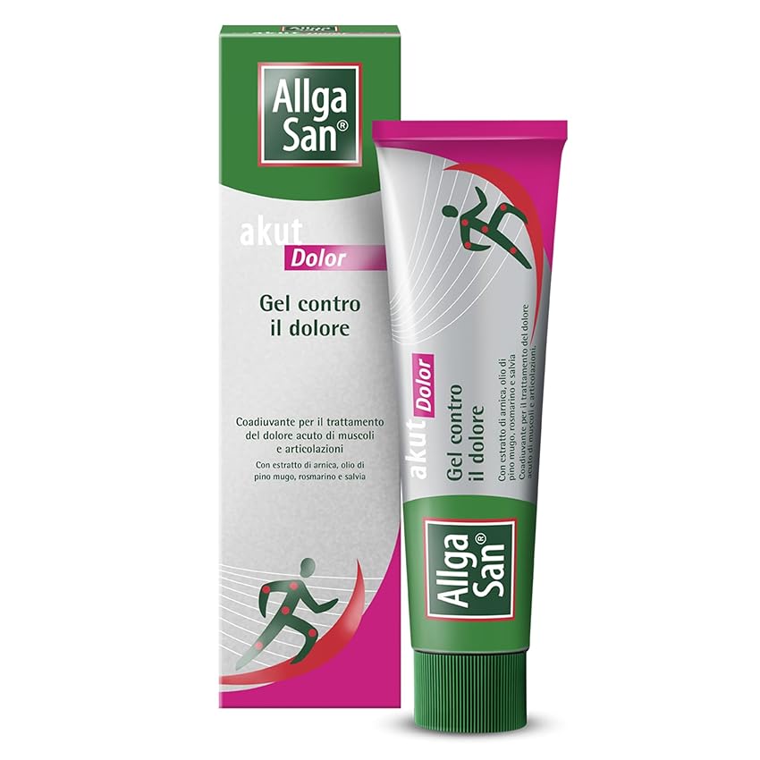 Allga San Akut Dolor -Arnica per cavalli uso umano Arnica Gel Forte 100 ml Allga San Akut Dolor -Arnica per cavalli uso umano Arnica Gel Forte 100 ml