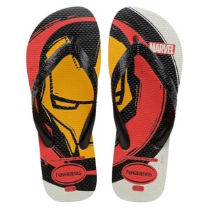 Havaianas Top Marvel Logomania Uomo FlipFlop White 35 EU