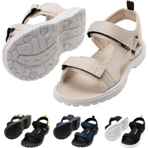 Cressi dal 1946 - Pete Sandal Sand/White 43 - Sandalo Unisex Ideale per Le Giornate Estive in Spiaggia