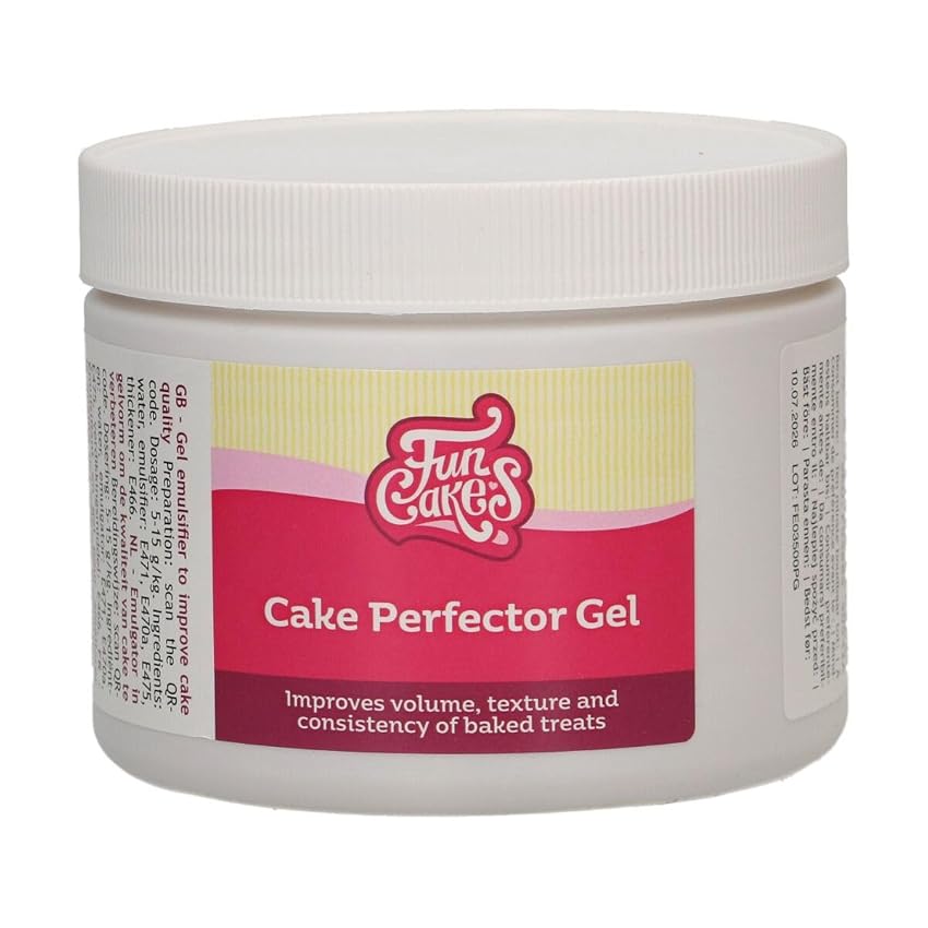 FunCakes Cake Perfector Gel 500 g: Miglioratore e Stabilizzatore Professionale per Torte