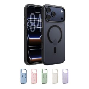 Belkin SheerForce Grip Cover per iPhone 17 Pro Max Compatibile con MagSafe