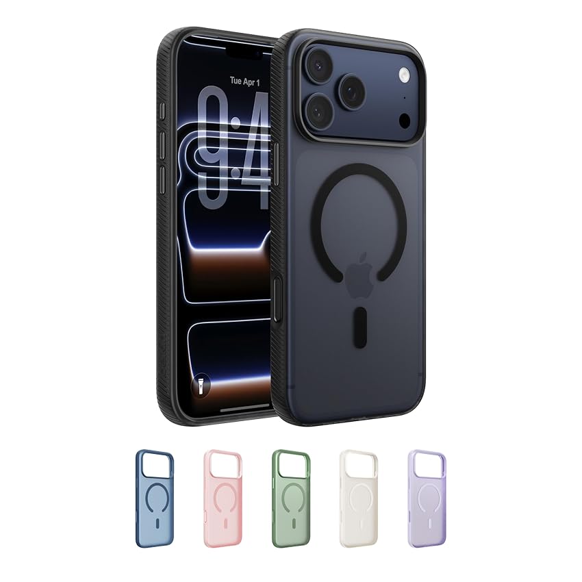 Belkin SheerForce Grip Cover per iPhone 17 Pro Max Compatibile con MagSafe