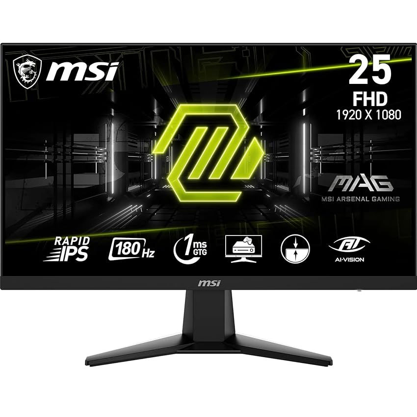 MSI MAG 256F Monitor Gaming 24 MSI MAG 256F Monitor Gaming 24