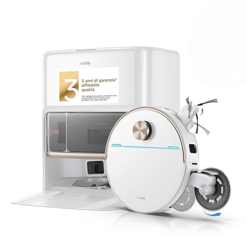 MOVA V70 Ultra Complete Robot aspirapolvere