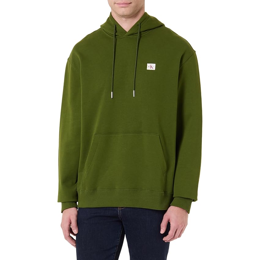 Calvin Klein 400Gsm Terry Badge Hoodie Lv04Rc274G Calvin Klein 400Gsm Terry Badge Hoodie Lv04Rc274G