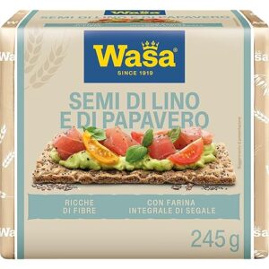 Wasa Crunchy Twist Poppy Seeds & Sea Salt