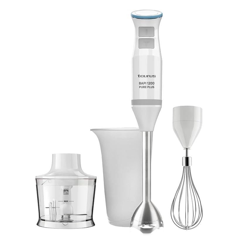 Taurus - Frullatore a immersione Bapi 1200 Pure Plus + 1200W | 20 velocità + Turbo Taurus - Frullatore a immersione Bapi 1200 Pure Plus + 1200W | 20 velocità + Turbo
