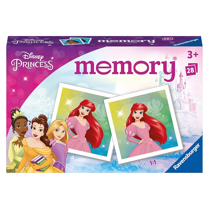 Ravensburger - Gioco educativo - memory® - Principesse Disney
