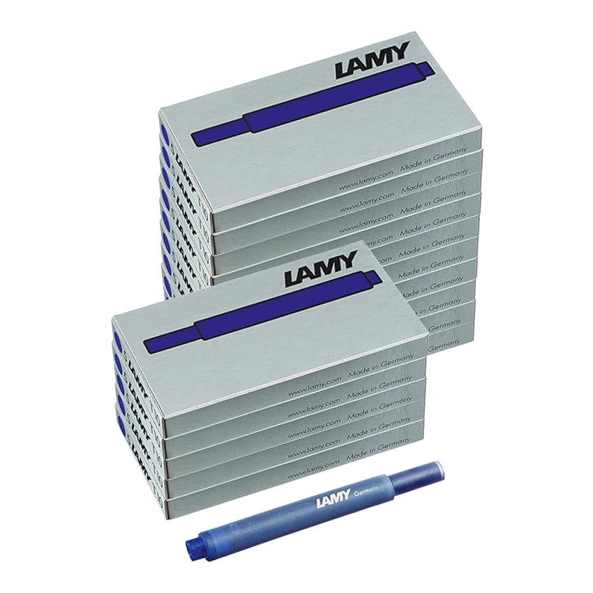 Set di 15 cartucce d'inchiostro cancellabili LAMY T10 con grande capacità d'inchiostro