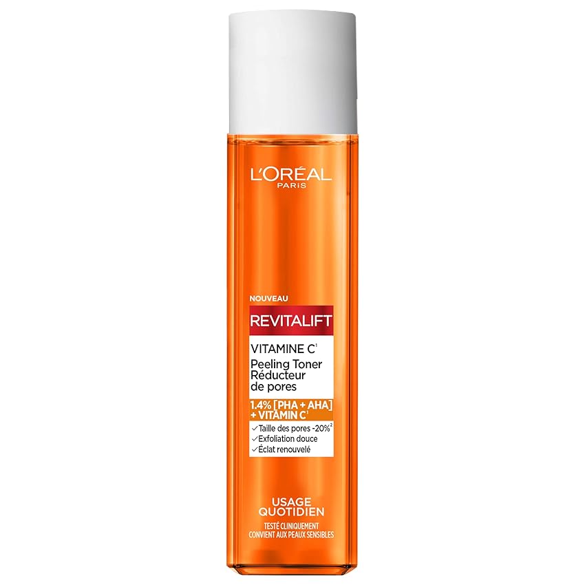 L'Oréal Paris Bright Reveal Peeling Toner per ridurre i pori